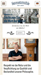 Mobile Screenshot of heimatsmuehle.com
